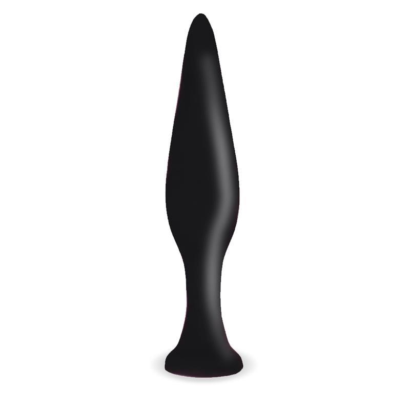 Plug anal barbati, set 3 bucăți, silicon, negru, impermeabil, Moove - Erotic Emporium