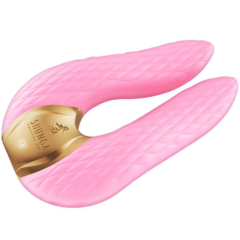 SHUNGA - AIKO INTIMATE MASSAGER PINK, 2, EroticEmporium.ro