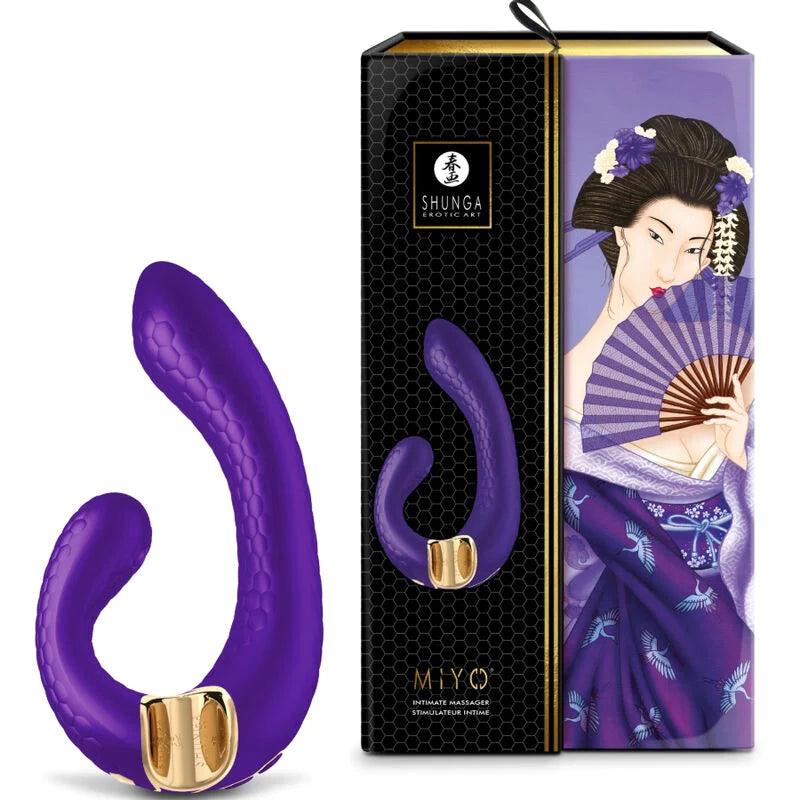 SHUNGA - MIYO INTIMATE MASSAGER VIOLET, 3, EroticEmporium.ro