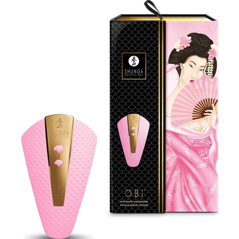 SHUNGA - OBI INTIMATE MASSAGER PINK, 4, EroticEmporium.ro