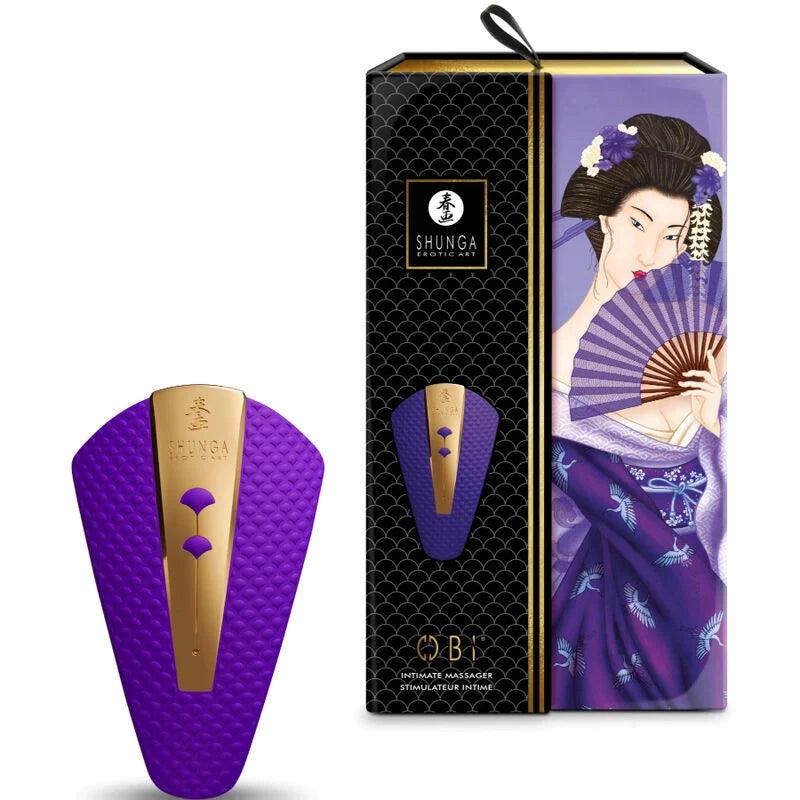 SHUNGA - OBI INTIMATE MASSAGER VIOLET, 4, EroticEmporium.ro