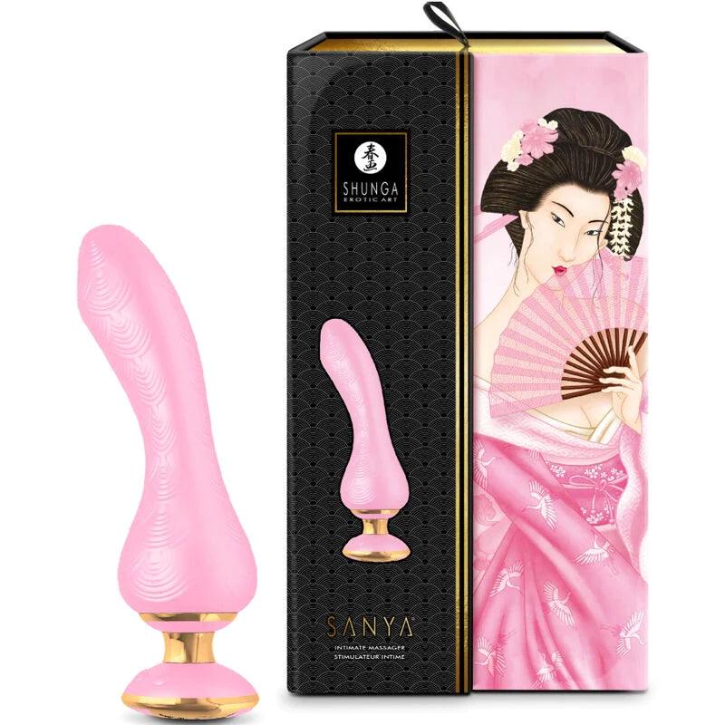 SHUNGA - SANYA INTIMATE MASSAGER PINK, 3, EroticEmporium.ro