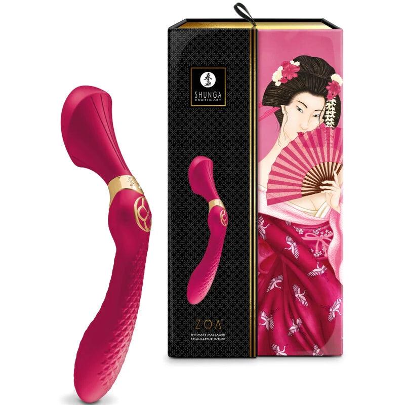 SHUNGA - ZOA INTIMATE MASSAGER FUCHSIA, 3, EroticEmporium.ro