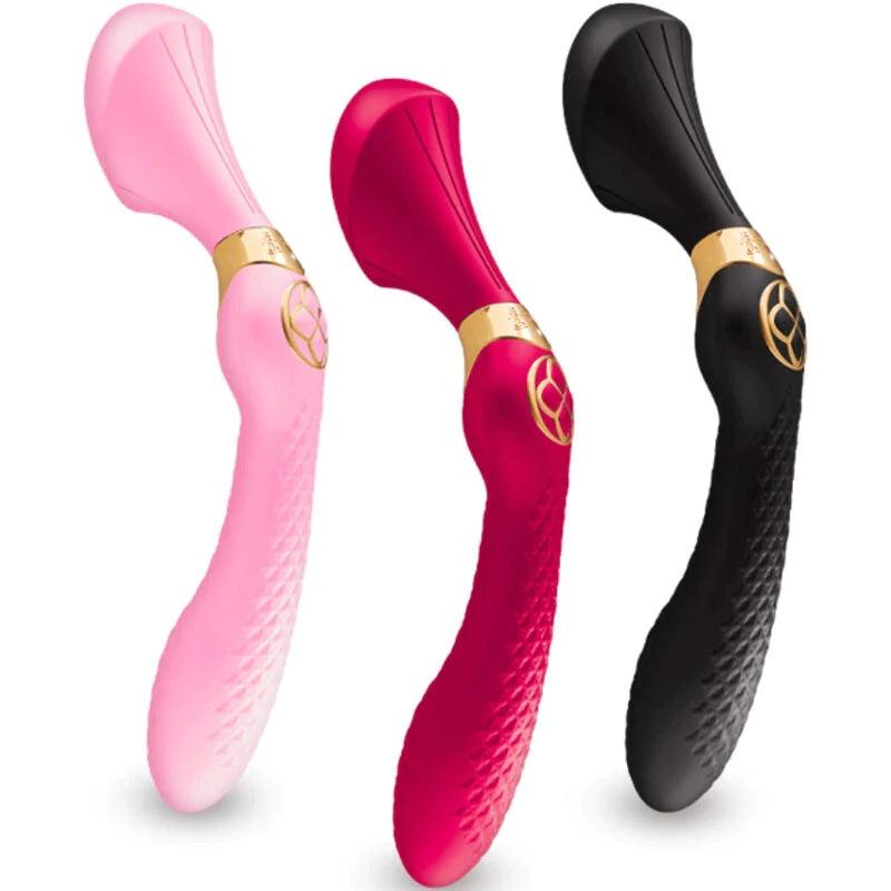 SHUNGA - ZOA INTIMATE MASSAGER FUCHSIA, 4, EroticEmporium.ro