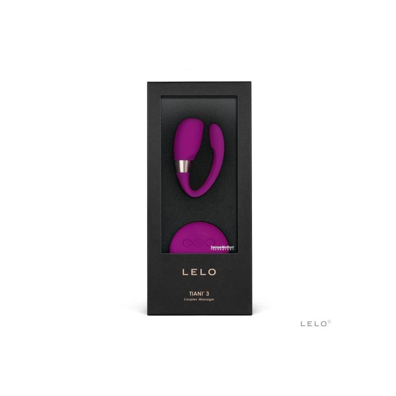 LELO, TIANI 3 Deep Rose, vibrator clitoris, silicon, fucsia, punct G - Erotic Emporium