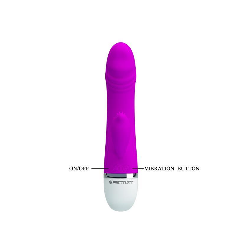 Vibrator, silicon, mov, 18cm, David, PrettyLove - Erotic Emporium