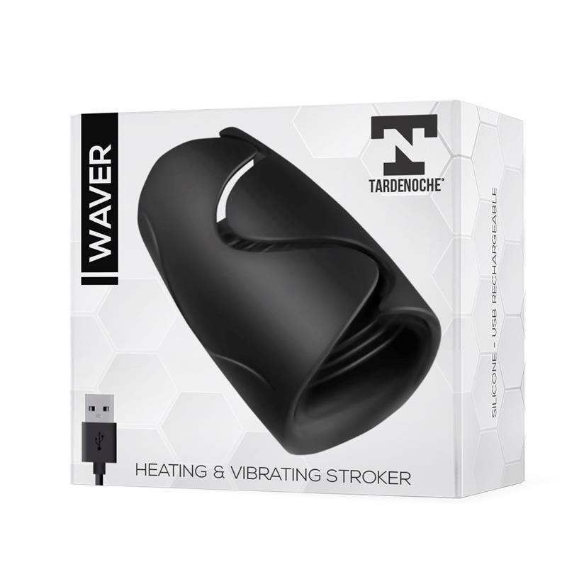 Masturbator penis, Tardenoche Waver Bărbați Heat and Vibration Function Flexible USB - Erotic Emporium