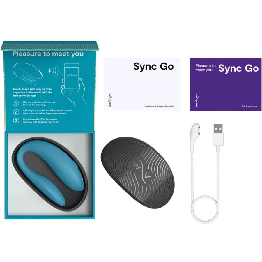 We-vibe - sync go dual stimulator turquoise, 4, EroticEmporium.ro