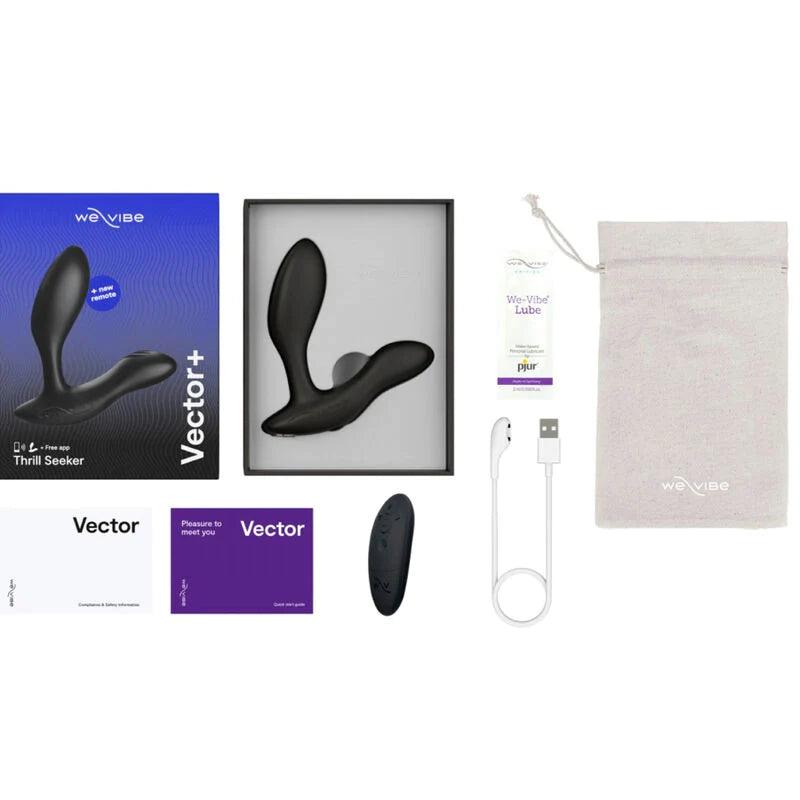 We-vibe - vector black prostate massager, 6, EroticEmporium.ro