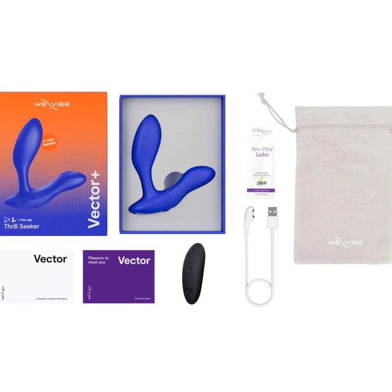 We-vibe - vector blue prostate massager, 6, EroticEmporium.ro