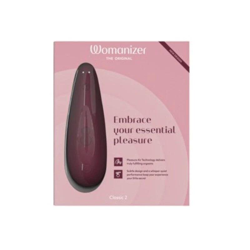 WOMANIZER - CLASSIC 2 CLITORAL STIMULATOR BORDEAUX, 6, EroticEmporium.ro