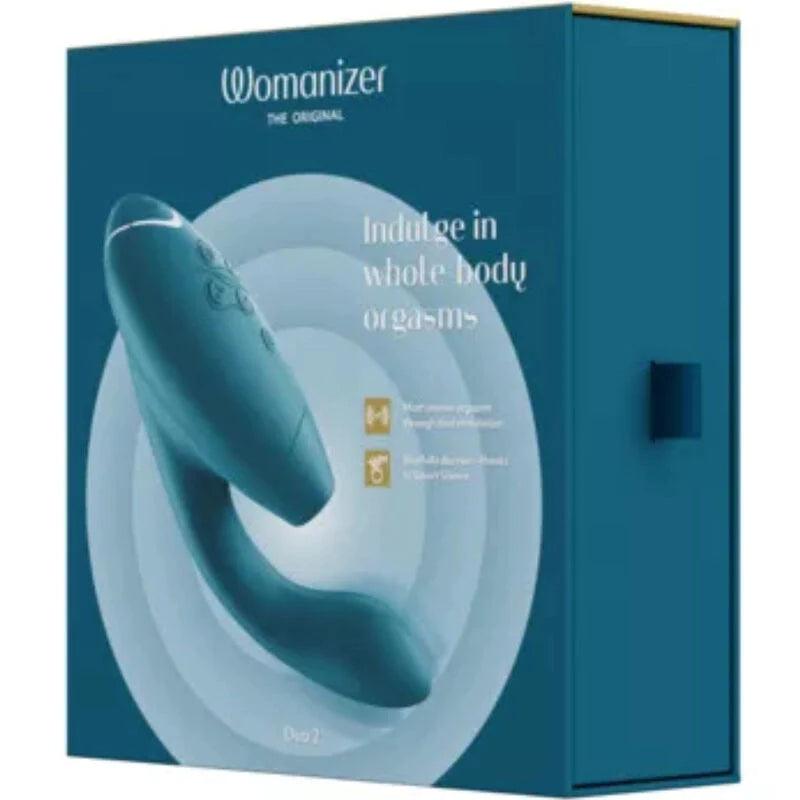 WOMANIZER - DUO 2 STIMULATOR BLUE PETROL, 6, EroticEmporium.ro