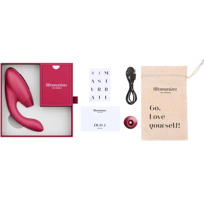 WOMANIZER - DUO 2 STIMULATOR BORDEAUX, 4, EroticEmporium.ro