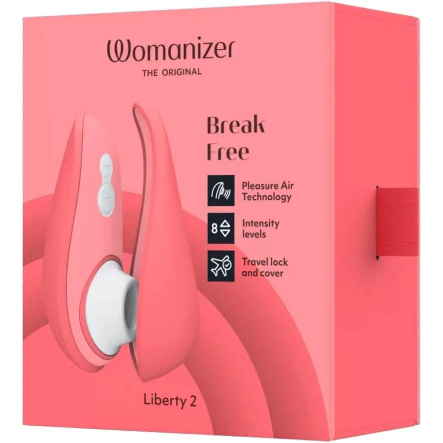 WOMANIZER - LIBERTY 2 CLITORIS STIMULATOR  SUCKER PINK, 7, EroticEmporium.ro