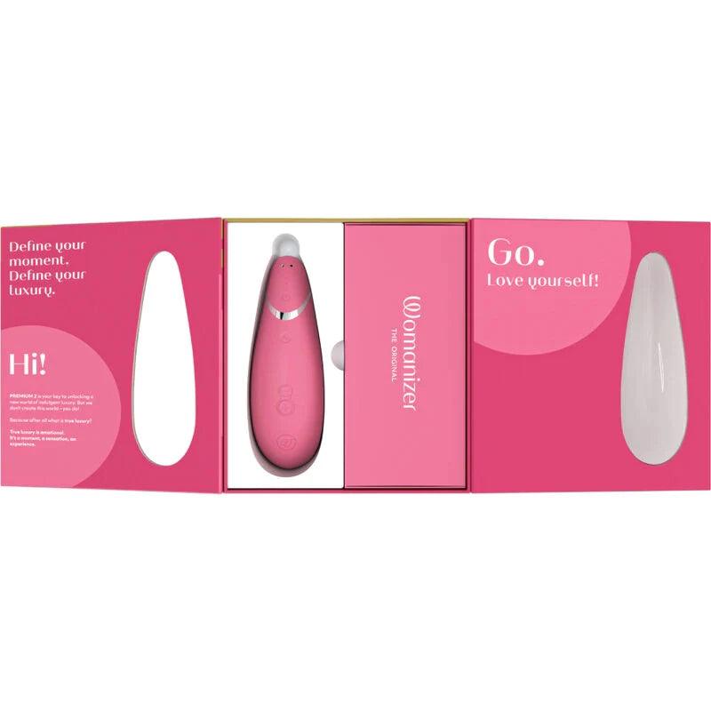 WOMANIZER - PREMIUM 2 CLITORAL STIMULATOR RASPBERRY, 5, EroticEmporium.ro