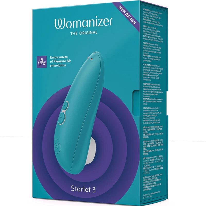 WOMANIZER - STARLET 3 CLITORAL STIMULATOR TURQUOISE, 5, EroticEmporium.ro